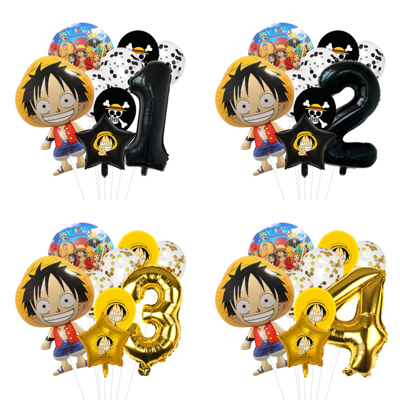 Model Kit One Piece Bandai - Kit Balon Ulang Tahun One Piece