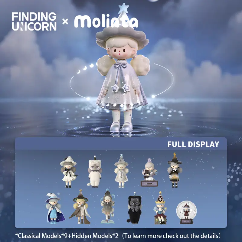Model Kit Unicorn - Menemukan UNICORN Molinta Mengejar Seri Cahaya