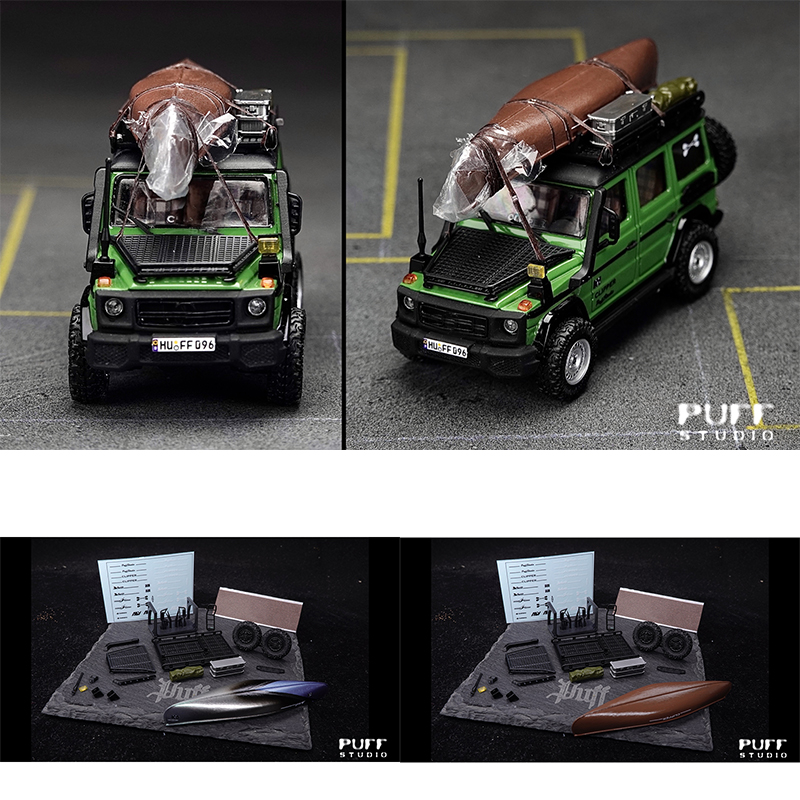 Model Kit Accessories - PuffStudio 1/64 Kit Perahu Cocok untuk