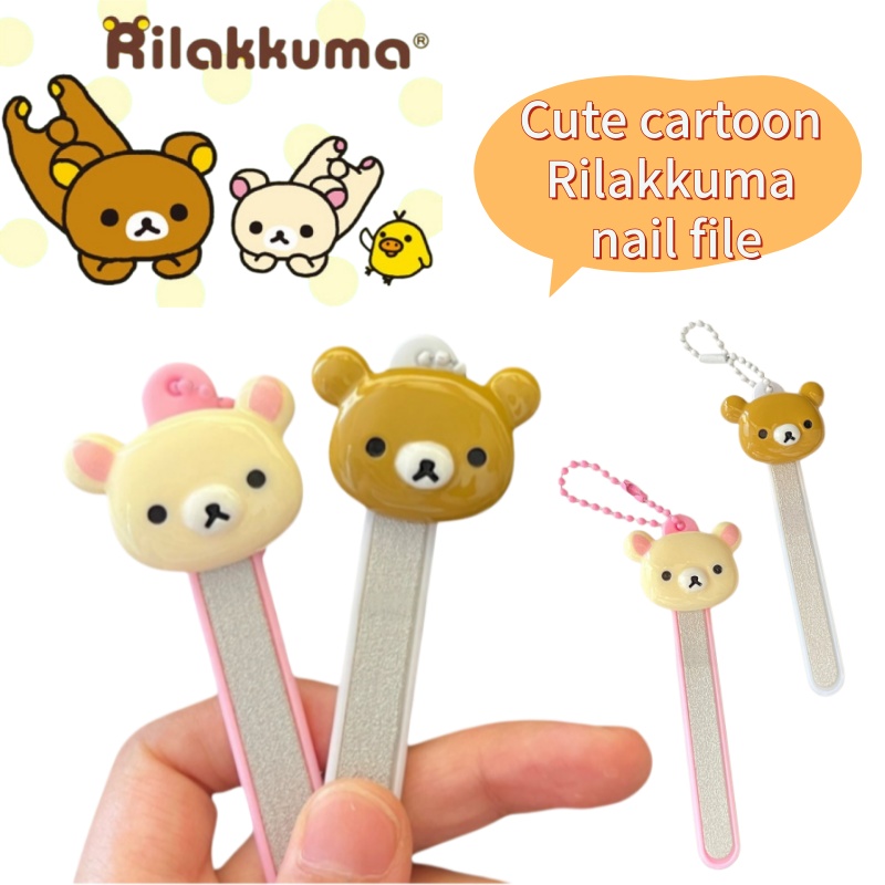 Model Kit Tools - Alat seni kuku kartun anime Rilakkuma