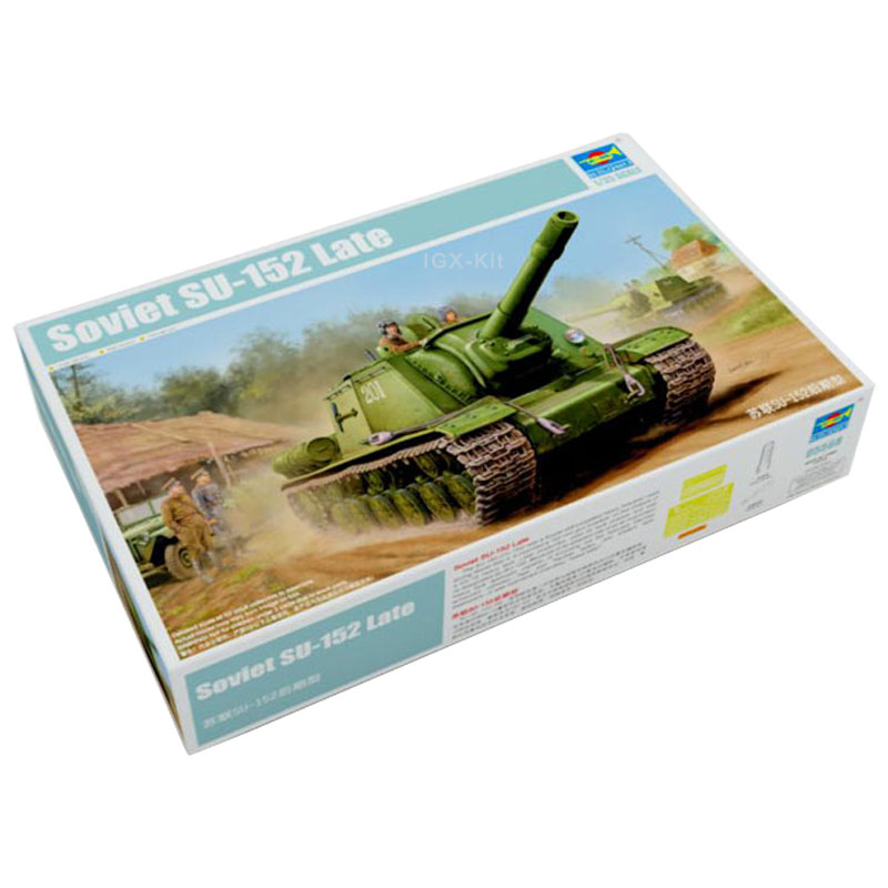 Model Kit Destroyer - Trumpeter 05568 1:35 Soviet SU-152 Kit