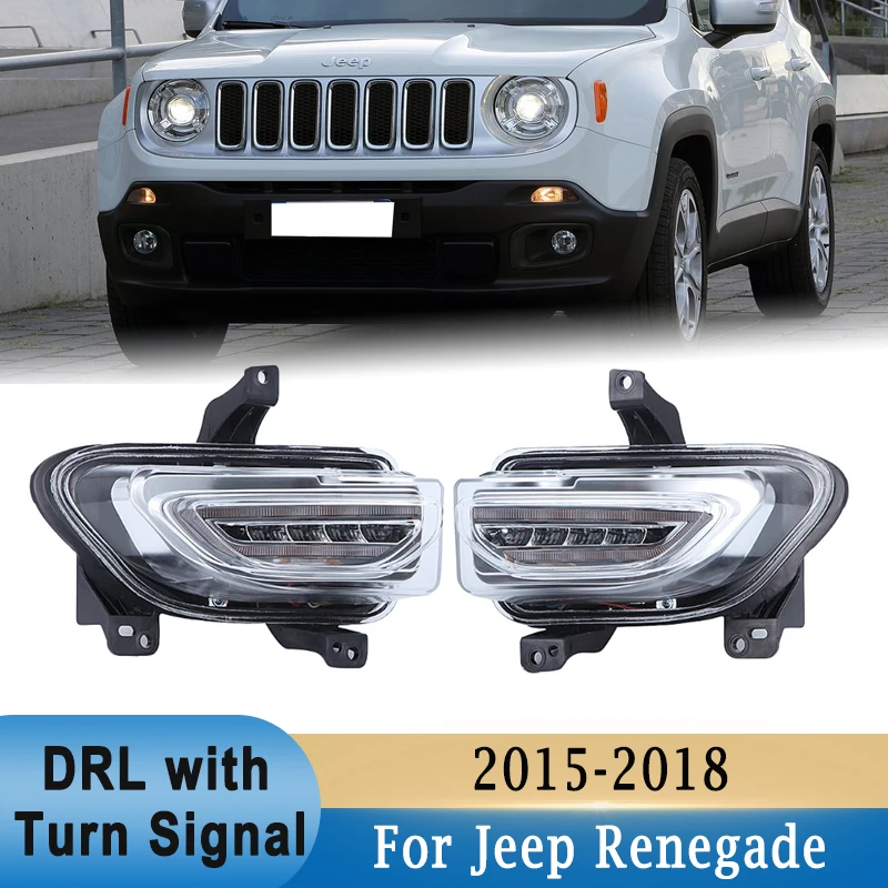 Model Kit Jeep - Lampu kabut LED Bumper depan untuk