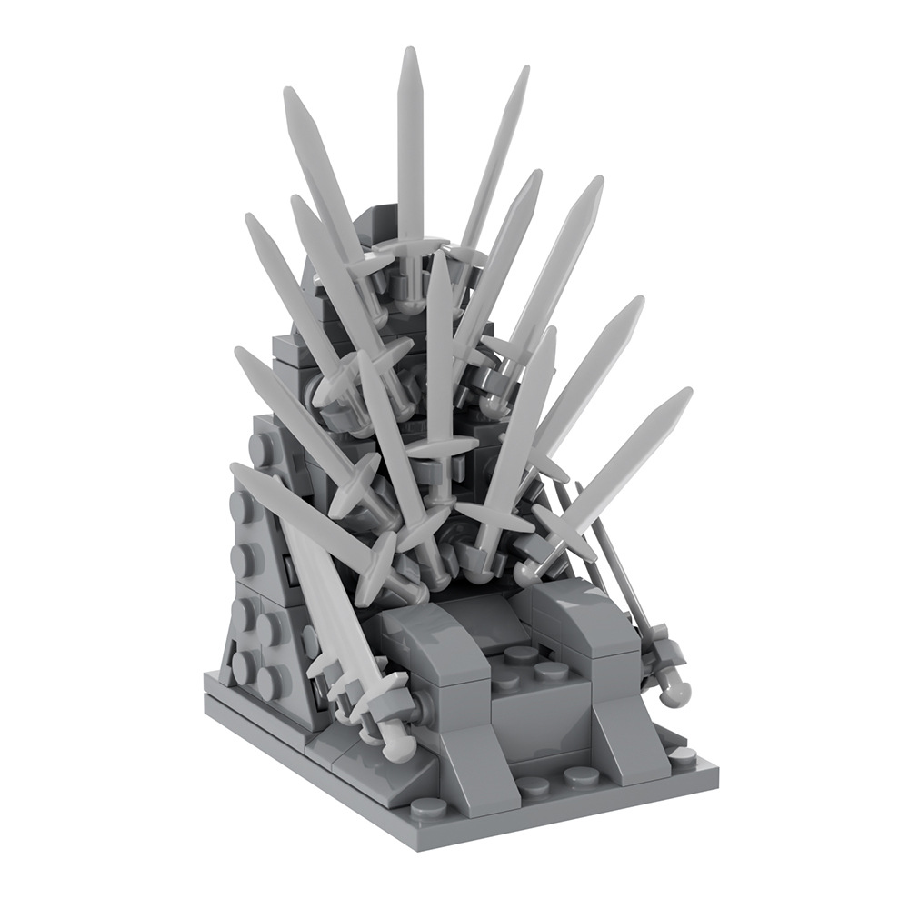 Model Kit Iron Sickle - MOC besi takhta kursi pedang naga