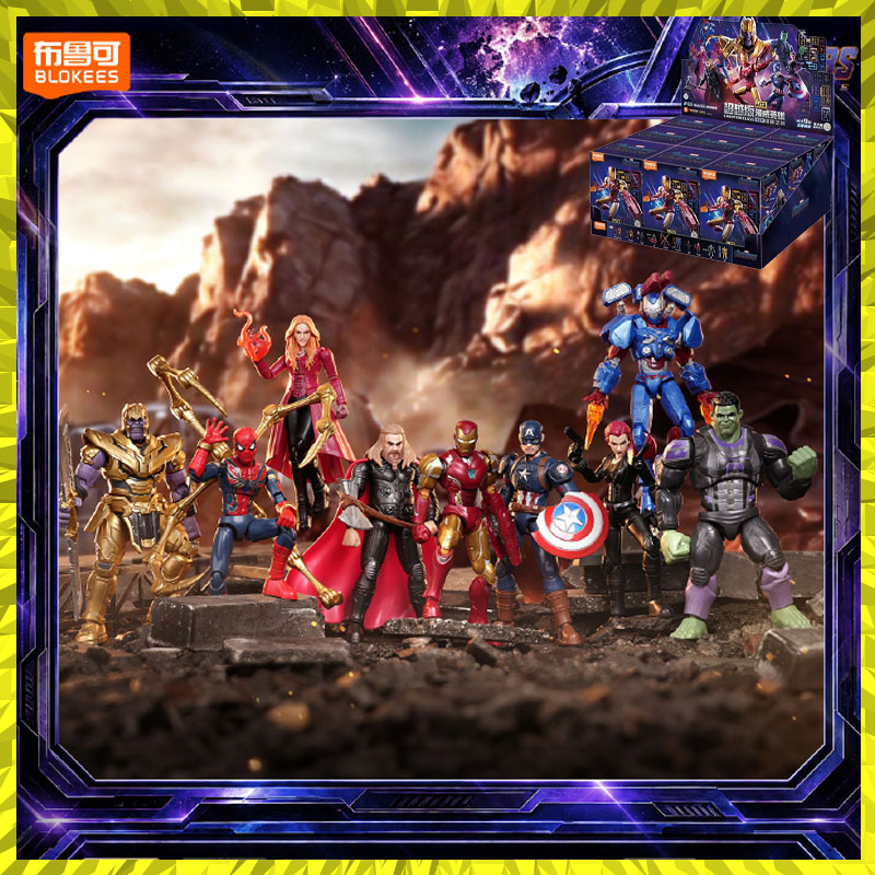 Model Kit Final Fantasy - Tersedia: Blokees Marvel Champion Class Lite