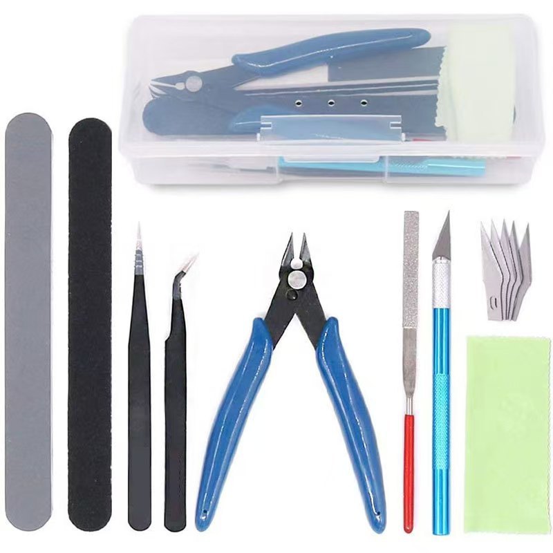 Model Kit Tools - Set Alat Model Gundam, Alat Perakitan