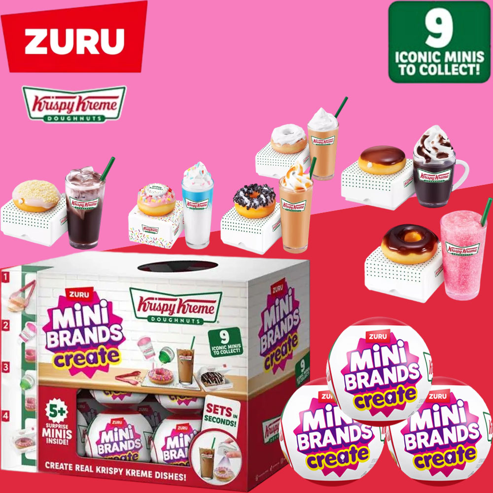 Model Kit Brand - Zuru Mini Brands Krispy Kreme Create
