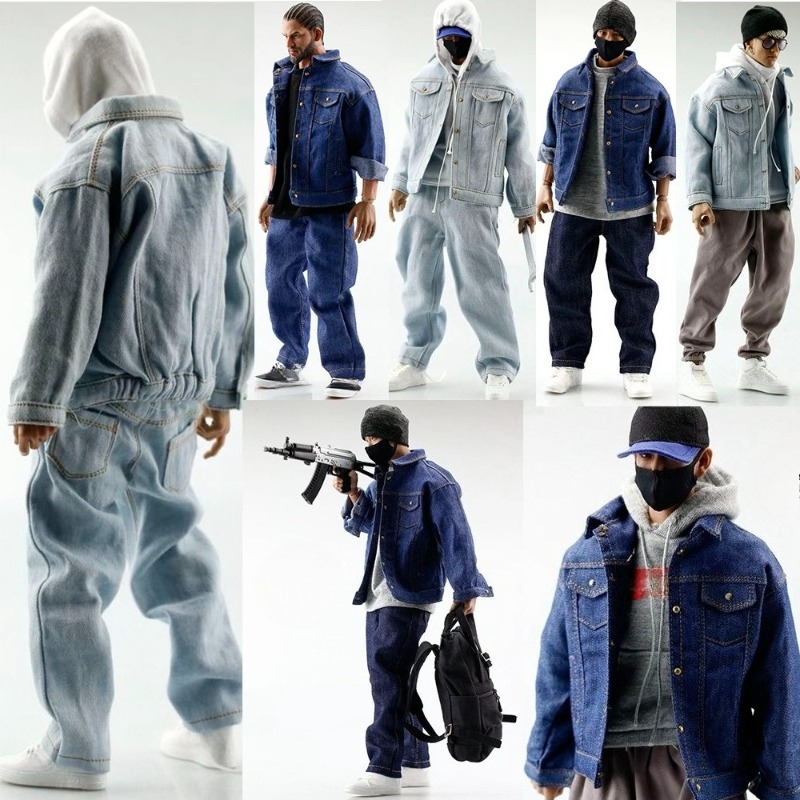 Model Kit Varnish - Jaket Mantel Denim Model Pakaian Tentara