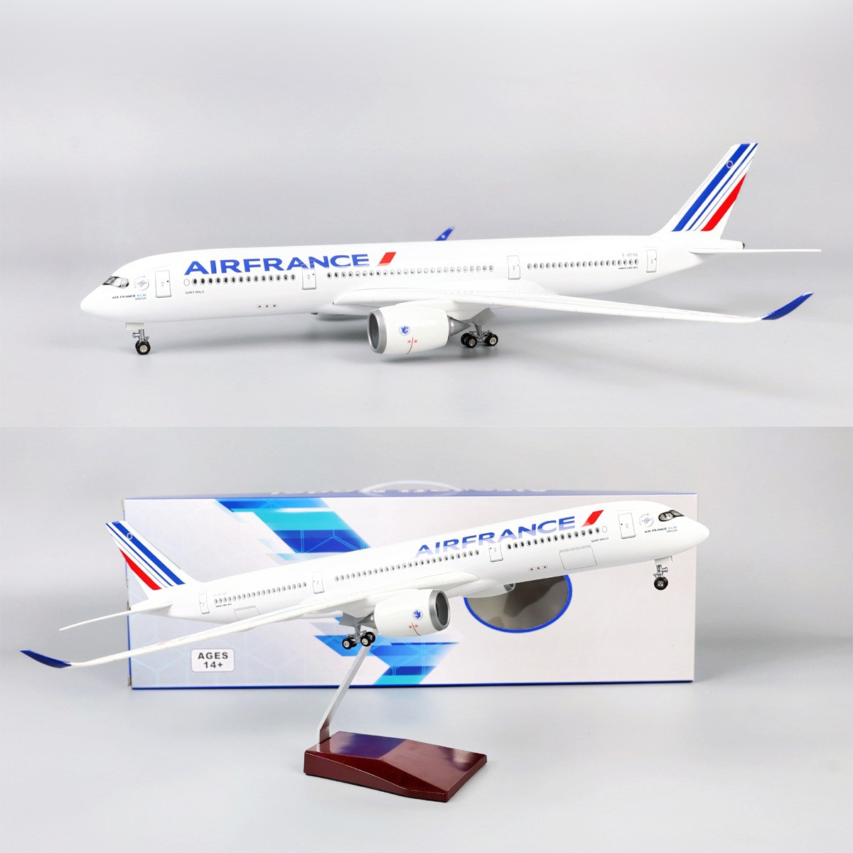 Model Kit Planes - Pesawat Model Air France A350 47cm