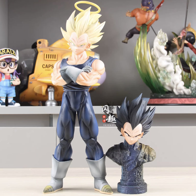 Model Kit Zoid - Figurine YJ Majin Vegeta dengan Dua