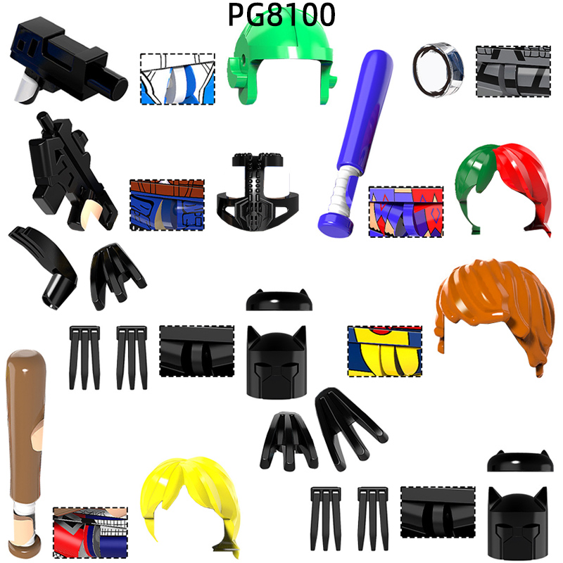 PG8100 Weapons Pants Hair Part - Model Kit Pg ulasan dan harga