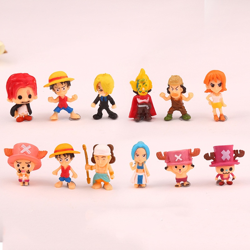 6-12 Buah/Set One Piece Monkey - Model Kit One Piece Bandai ulasan dan harga