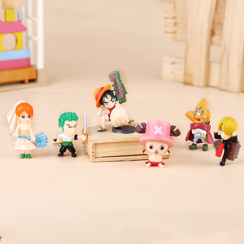 6-12 Buah/Set One Piece Monkey - Model Kit One Piece Bandai ulasan dan harga