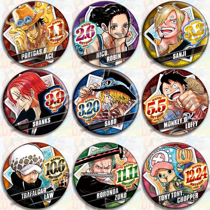Set Lencana Anime One Piece Me - Model Kit One Piece Bandai ulasan dan harga