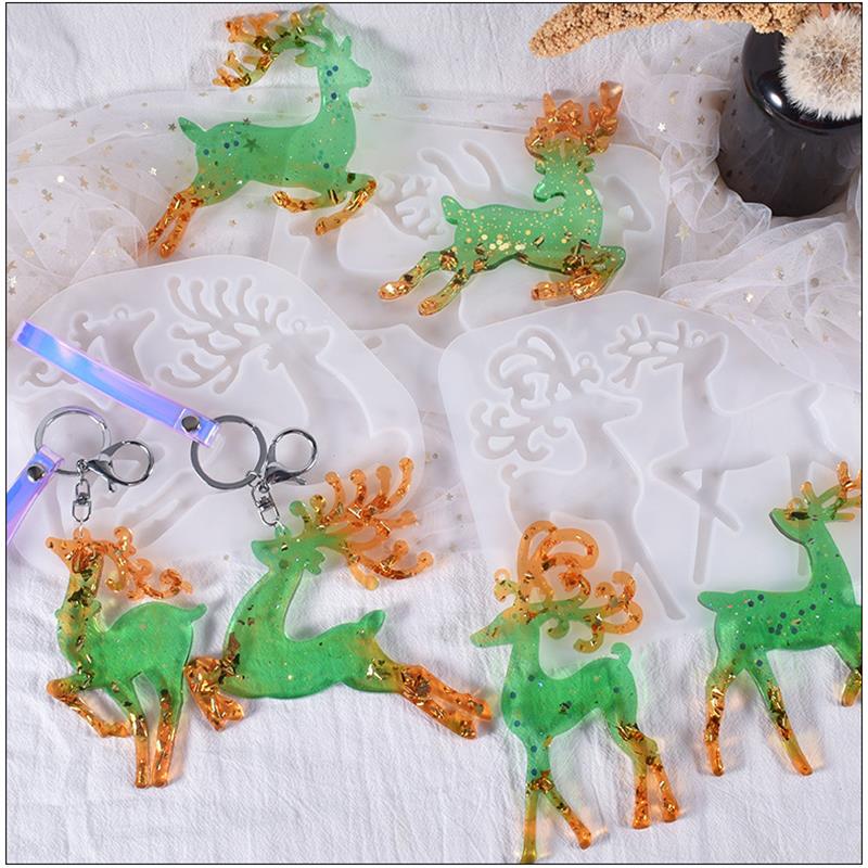 Cetakan Resin epoksi rusa Nata - Model Kit Varnish ulasan dan harga
