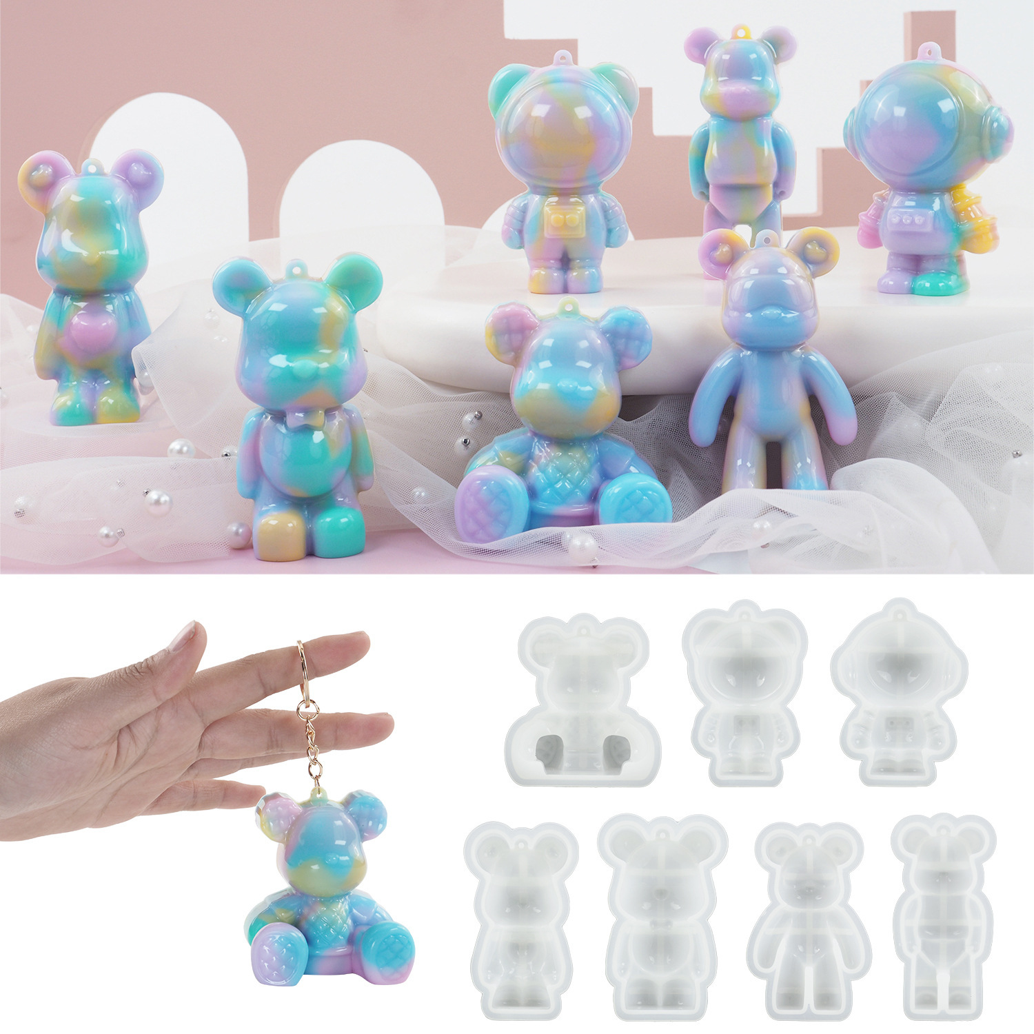 DIY Kristal Epoxy Resin cetaka - Model Kit Varnish ulasan dan harga