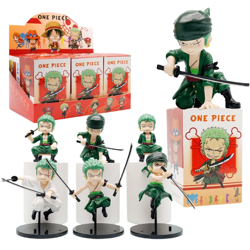 Anime One Piece 6pcs/set Figur - Model Kit One Piece Bandai ulasan dan harga