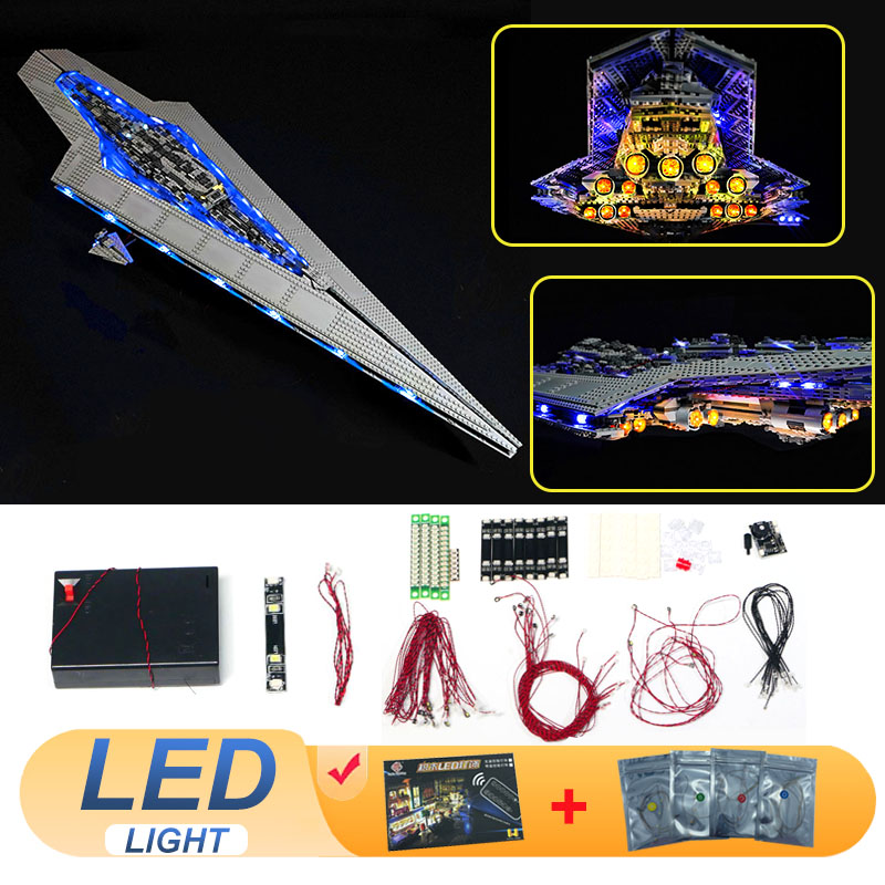 Kit Lampu LED untuk LEGO Super - Model Kit Destroyer ulasan dan harga