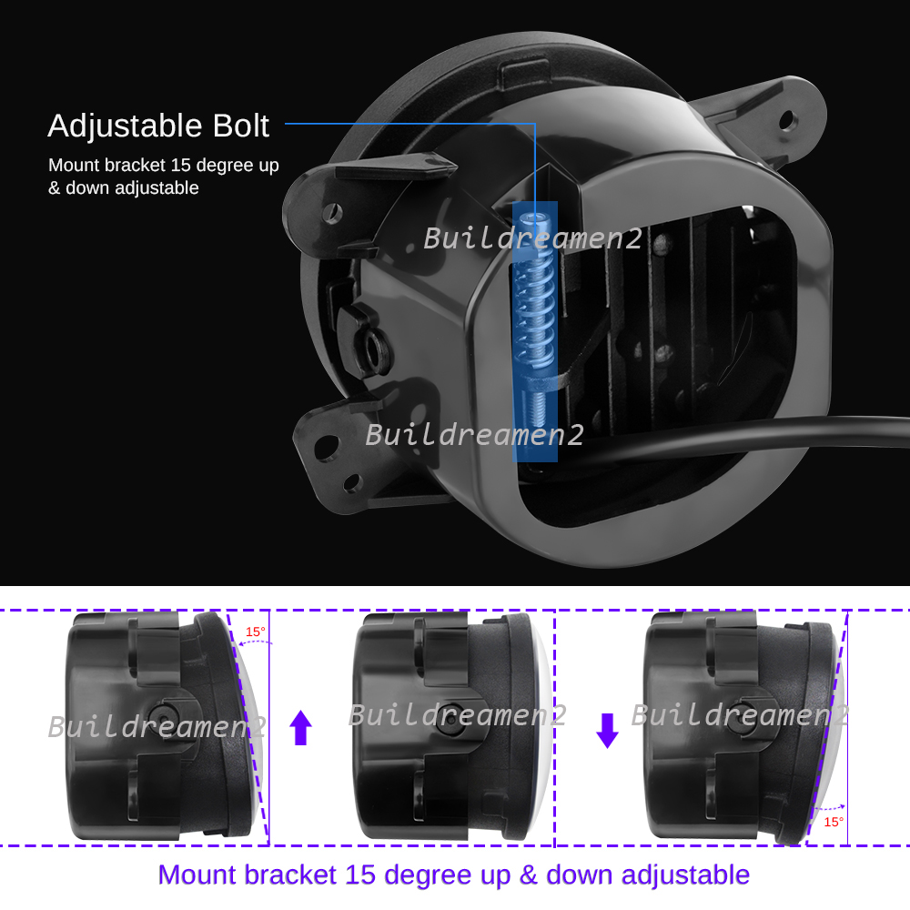 2 X 30W Lampu Kabut LED Canbus - Model Kit Jeep ulasan dan harga