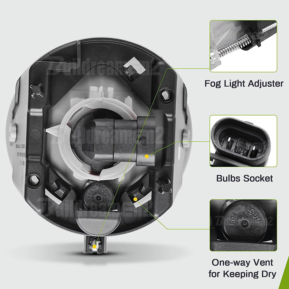 2 buah perakitan lampu kabut d - Model Kit Jeep ulasan dan harga