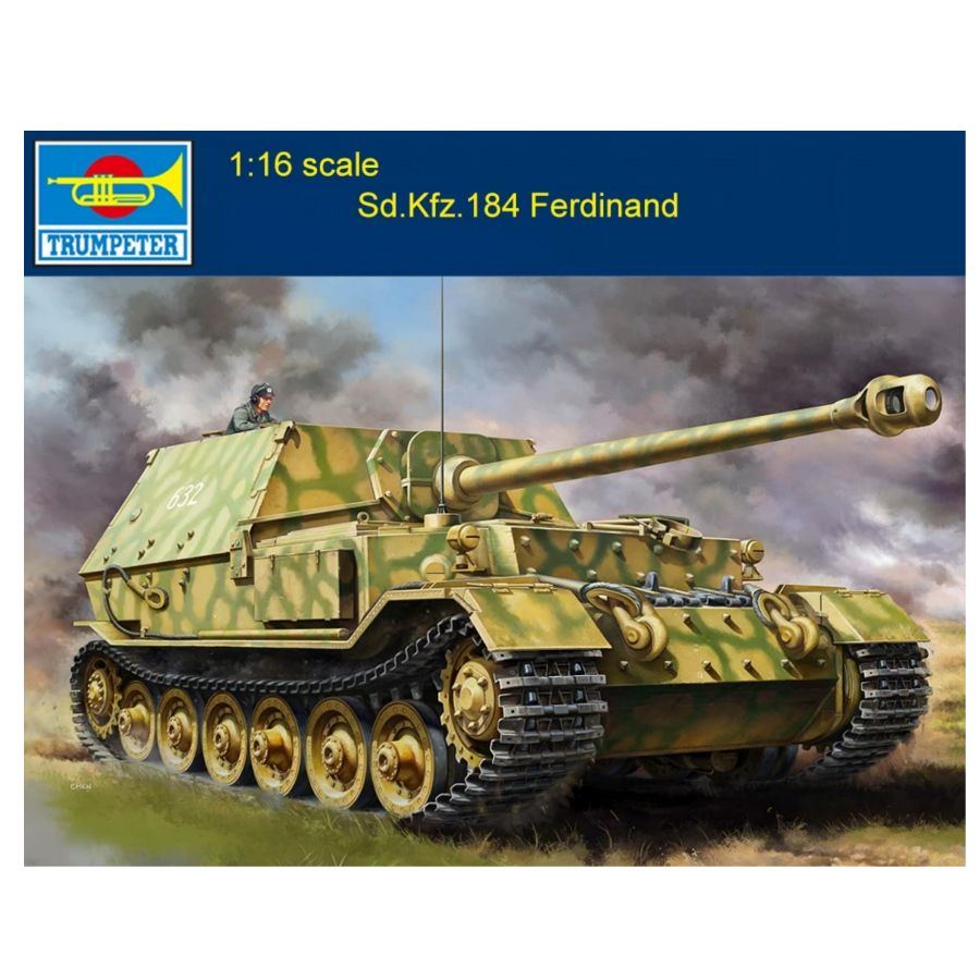 Trumpeter 00964 1/16 Sd.Kfz.18 - Model Kit Destroyer ulasan dan harga