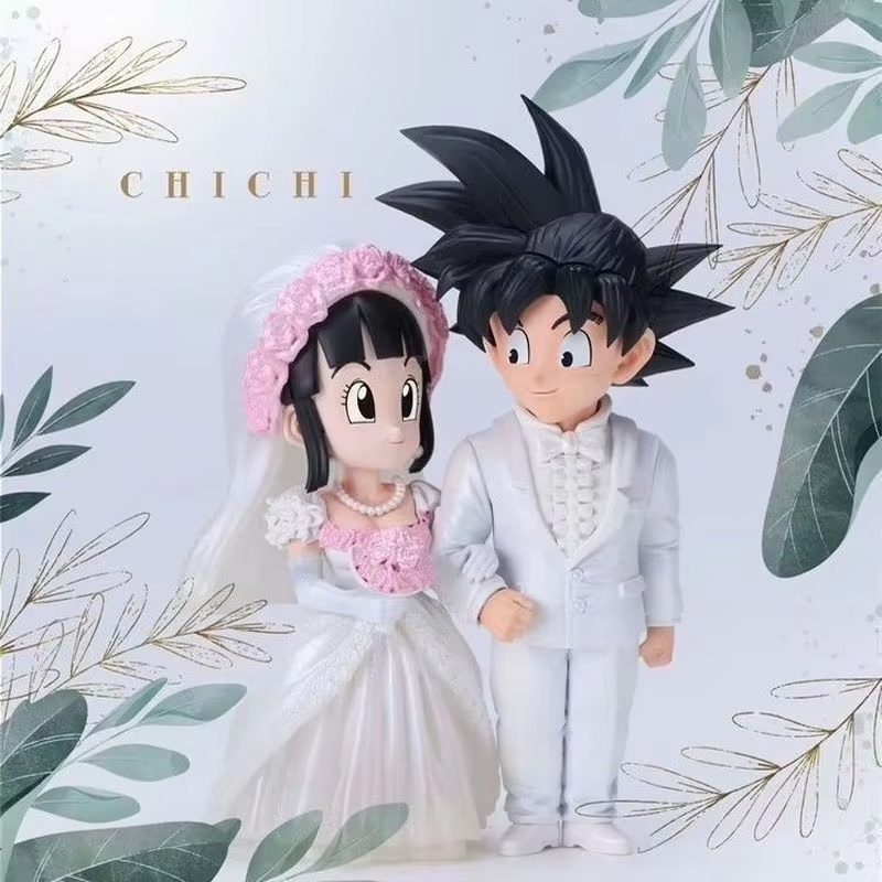 Figur Aksi Son Goku dan Chichi - Model Kit Zoid ulasan dan harga