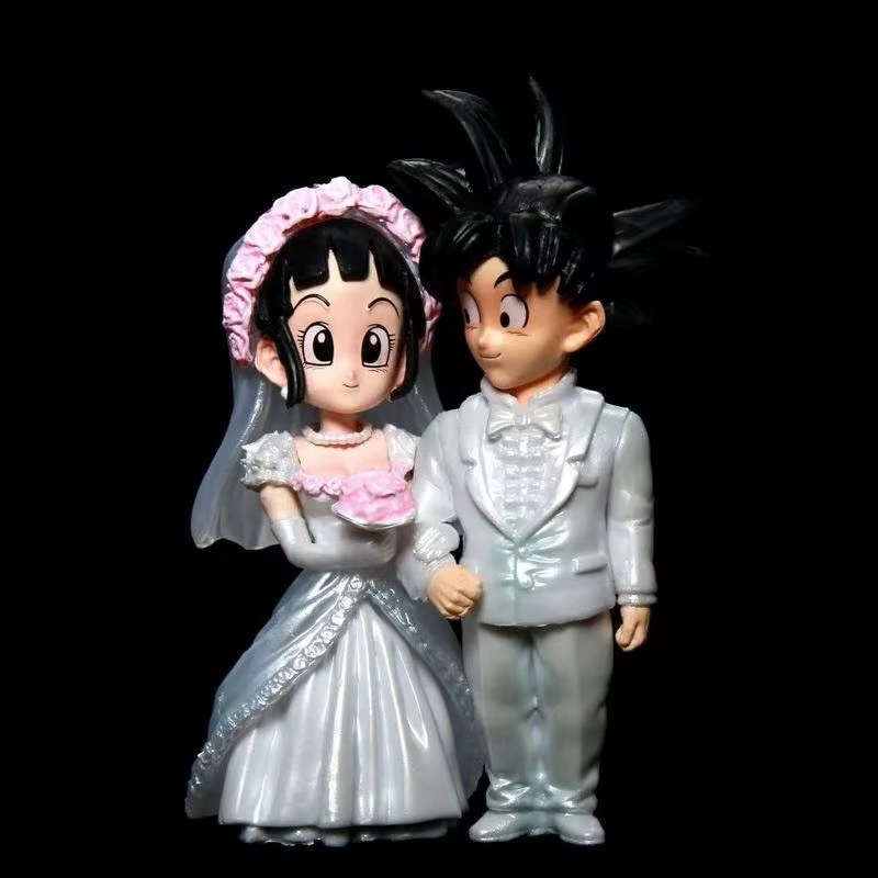 Figur Aksi Son Goku dan Chichi - Model Kit Zoid ulasan dan harga