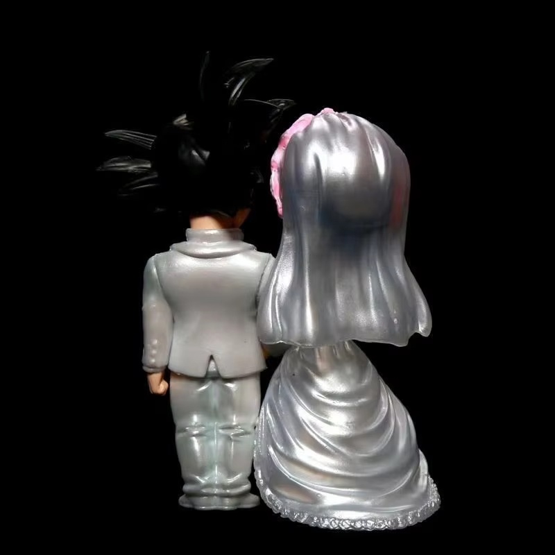 Figur Aksi Son Goku dan Chichi - Model Kit Zoid ulasan dan harga