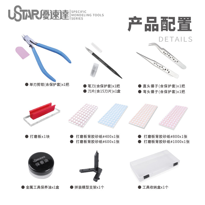 Peralatan Model Ustar Peralata - Model Kit Tools ulasan dan harga