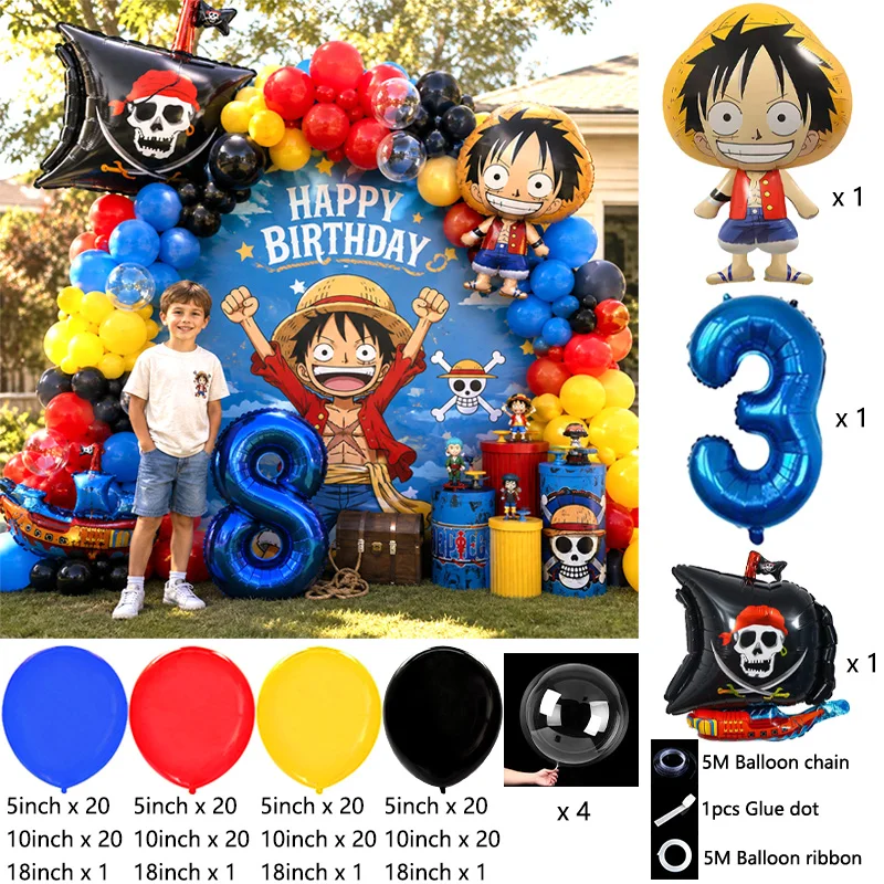 Set Dekorasi Balon Lengkap unt - Model Kit One Piece Bandai ulasan dan harga