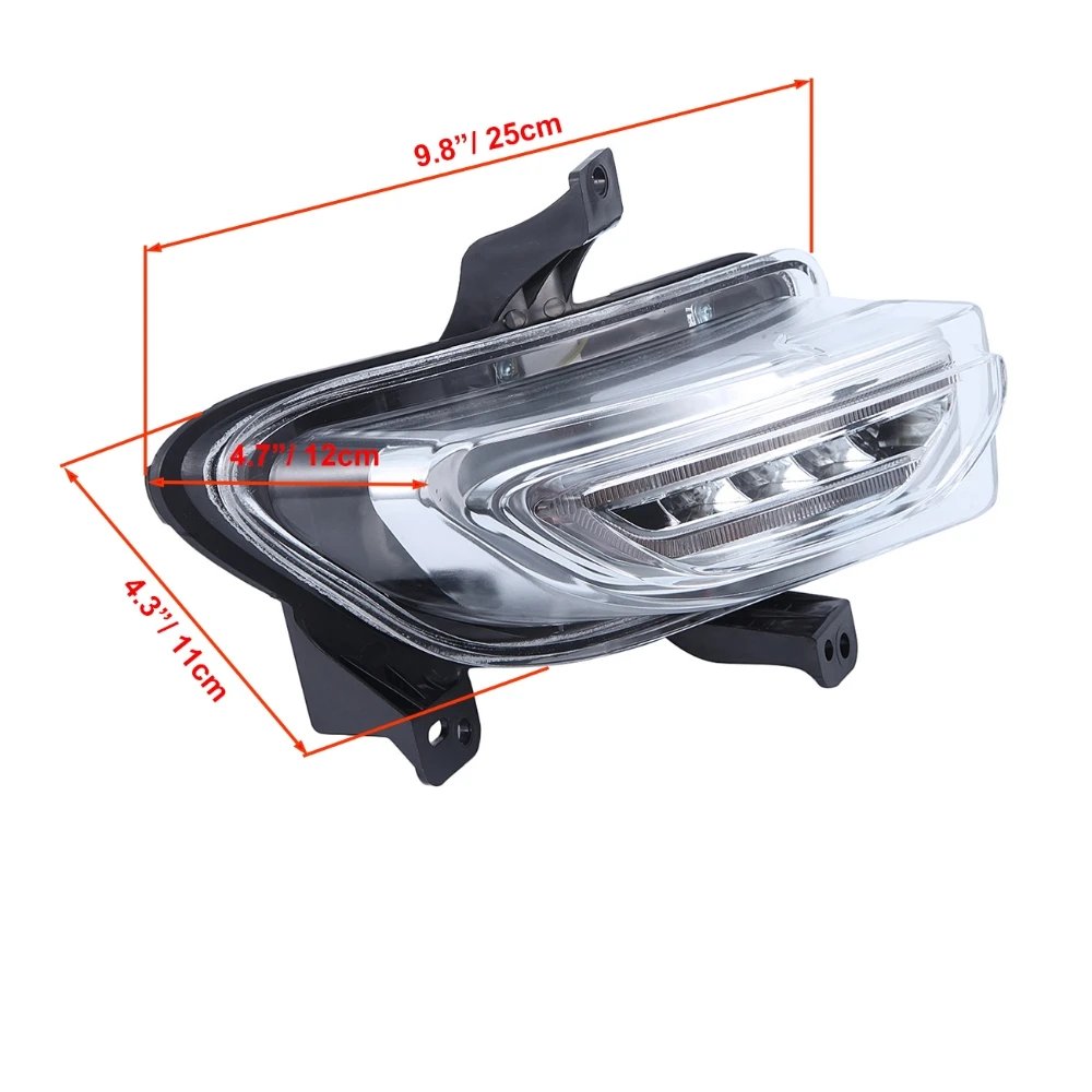 Lampu kabut LED Bumper depan u - Model Kit Jeep ulasan dan harga