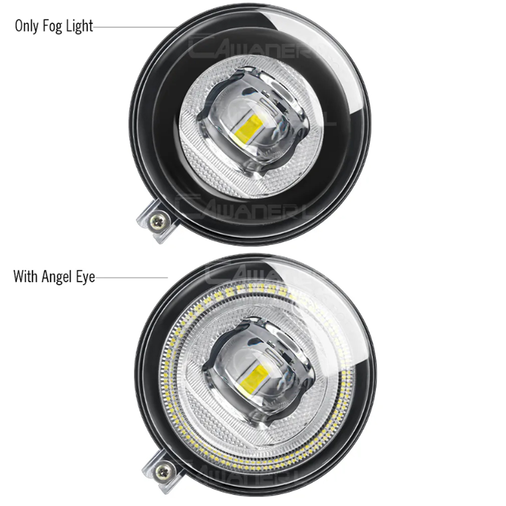 Lampu kabut mata malaikat LED, - Model Kit Jeep ulasan dan harga