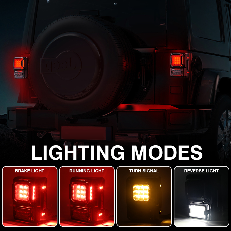 Lampu Belakang LED untuk Jeep  - Model Kit Jeep ulasan dan harga