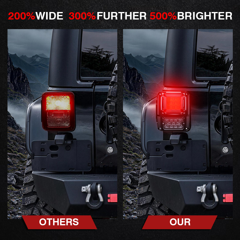 Lampu Belakang LED untuk Jeep  - Model Kit Jeep ulasan dan harga