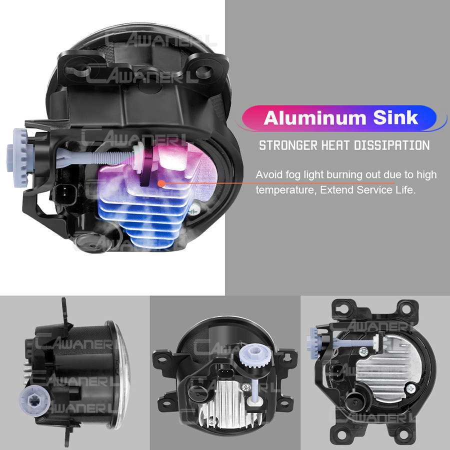 2 X lampu kabut LED mata malai - Model Kit Jeep ulasan dan harga