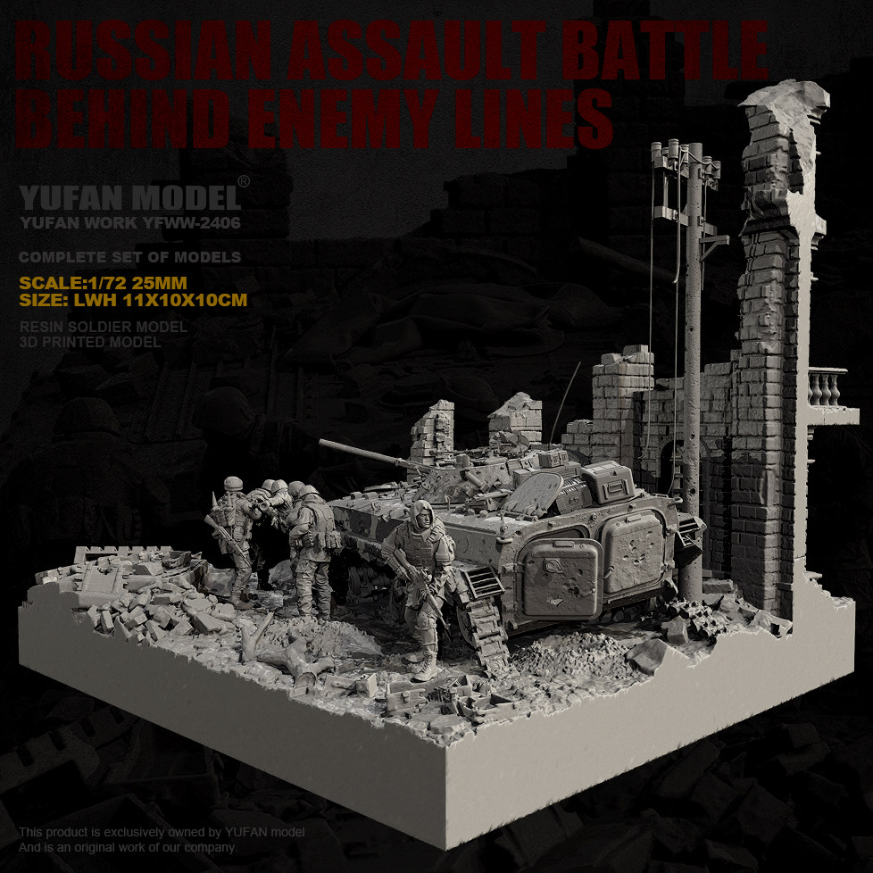 YUFAN MODEL 1/72 Kit model ten - Model Kit Destroyer ulasan dan harga