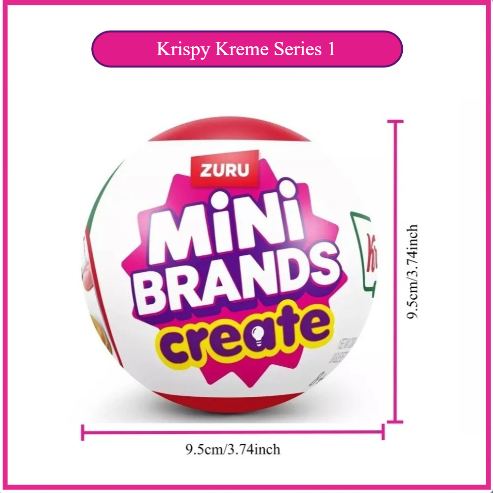 Zuru Mini Brands Krispy Kreme  - Model Kit Brand ulasan dan harga