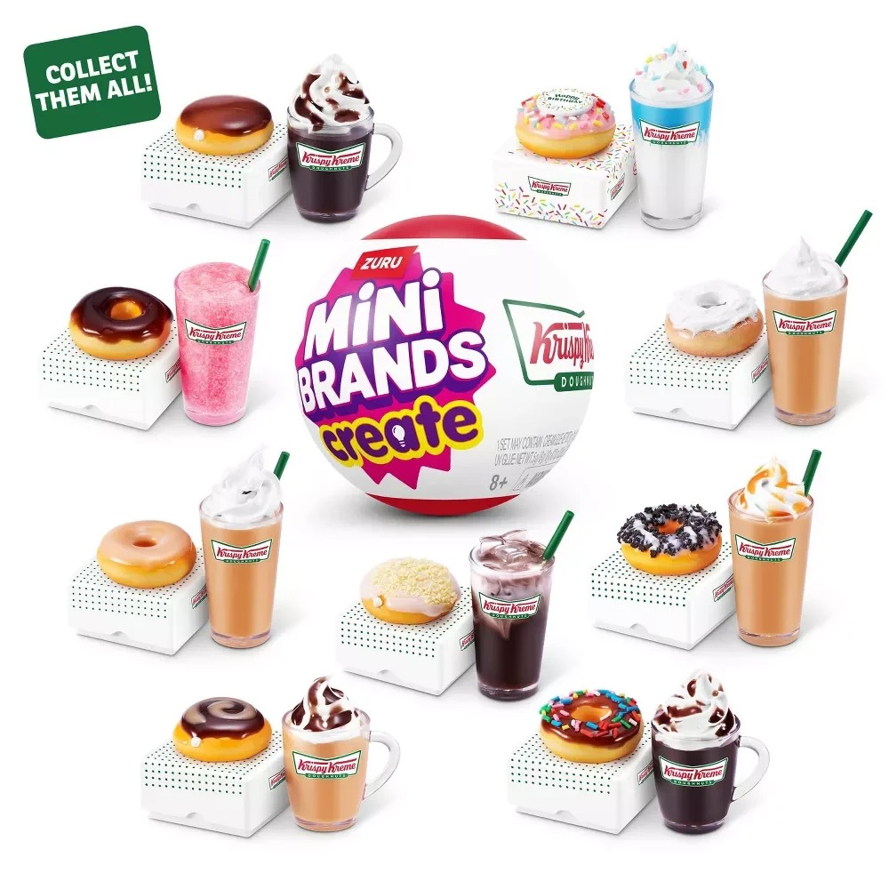 Zuru Mini Brands Krispy Kreme  - Model Kit Brand ulasan dan harga