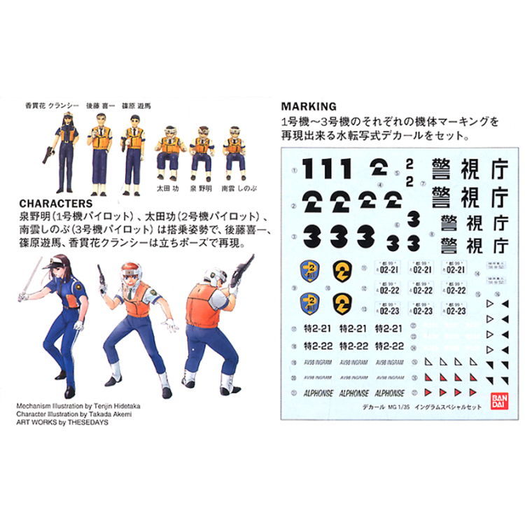 Bandai MG SET khusus polisi 1, - Gundam Model Mg ulasan dan harga