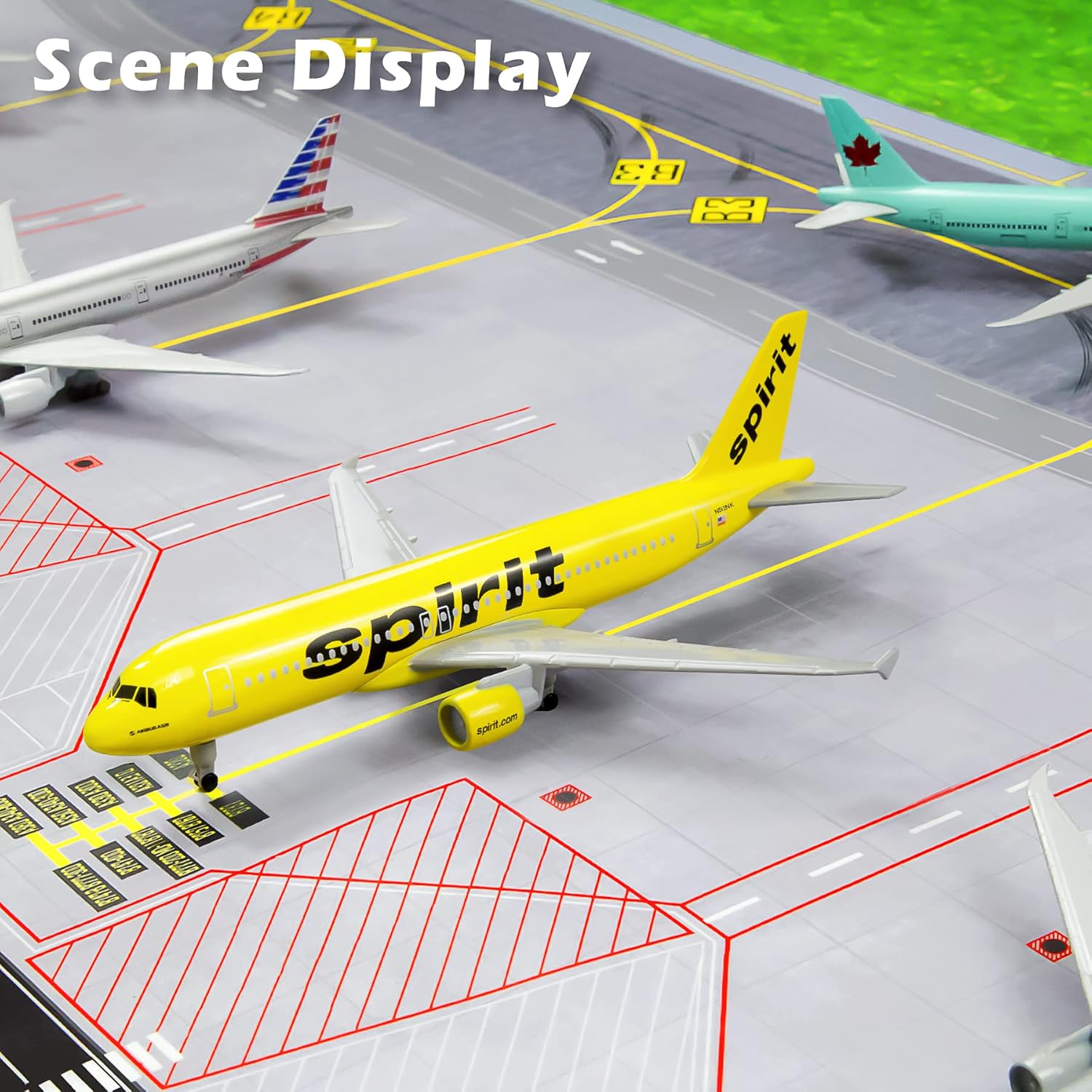 Model Pesawat Spirit A320 20cm - Model Kit Planes ulasan dan harga
